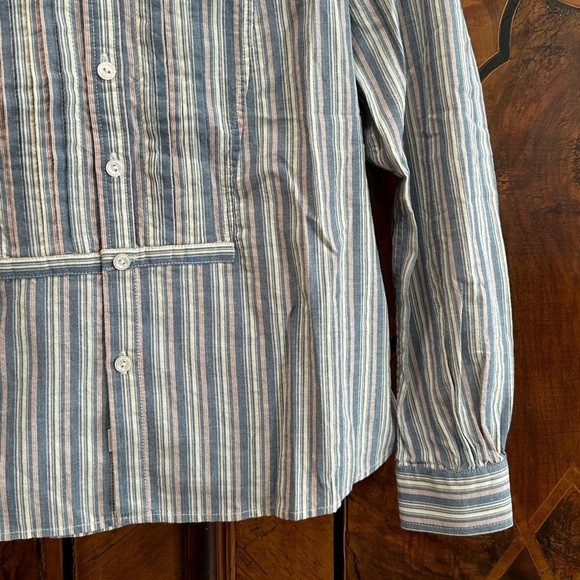 RRL Double RL by Ralph Lauren Women’s Striped Button Up - Picture 2 of 6